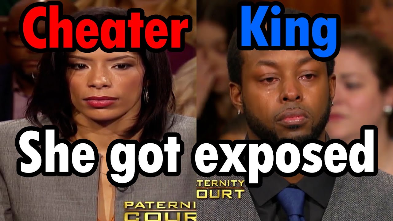 She cheated on him and played the victim