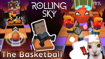 [Moment of DEPRESSION 😵‍💫] Rolling Sky - The Basketball