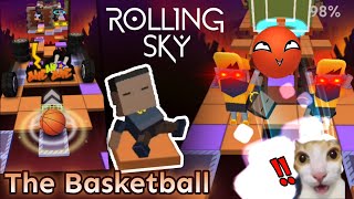 [Moment of DEPRESSION 😵‍💫] Rolling Sky - The Basketball