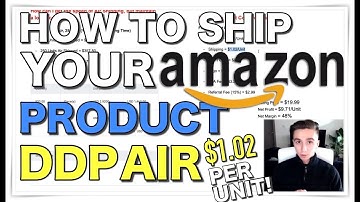 How to Air Ship Your Amazon FBA Product for $1.02 Per Unit | Amazon FBA Shipping Tutorial