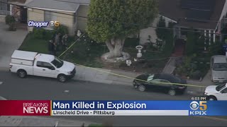 Man Dead After Explosion Inside Pittsburg Home