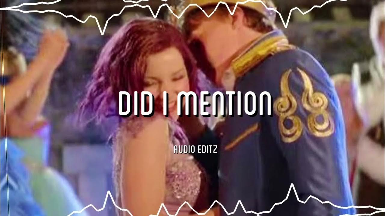 Did I mention[Descendants] Audio Edit YouTube