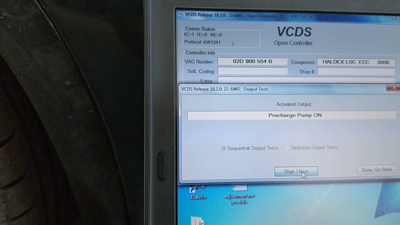 Haldex test VCDS YouTube