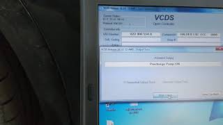 Haldex output test VCDS