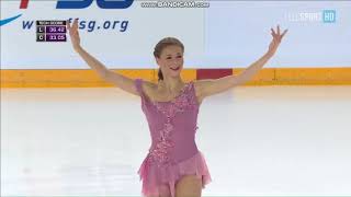 Laurine LECAVELIER SP Internationaux de France 2017