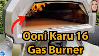 Ooni Karu 16 Gas Burner Setup