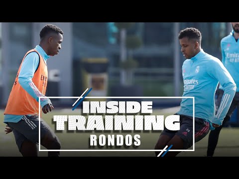 ⭕ Real Madrid rondos! | Join Vini Jr., Rodrygo & co. at training!