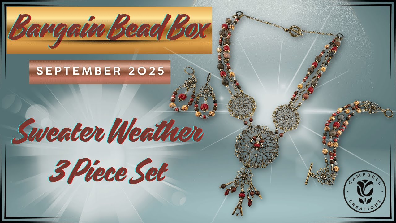 Bargain Bead Box | Sweater Weather 3 Piece  Set | Sept 2025