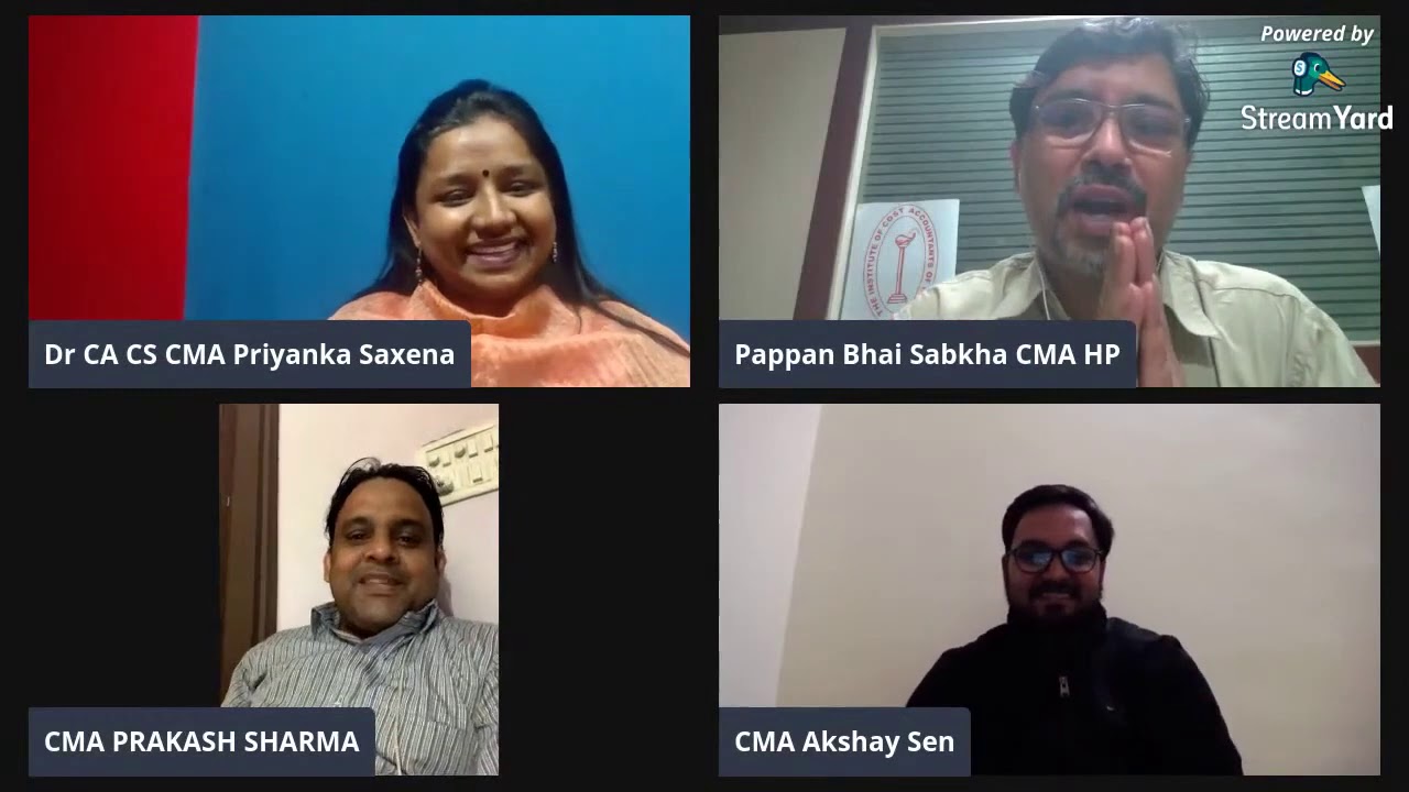 Q & A session with CMA.PAPPAN sir