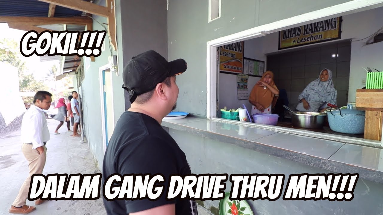 DALAM GANG BISA DRIVE THRU MEN!!!