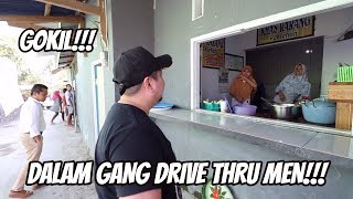 DALAM GANG BISA DRIVE THRU MEN!!!