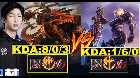 Riven Phát Khóc Khi Ôm Trụ Cũng Bị Renekton Của Xiao Chao Meng Băng Trụ/DariusLol