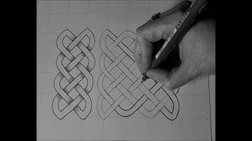 How to draw Celtic Knots (Tutorial) Part 1   The basics - 3 super easy designs to practice