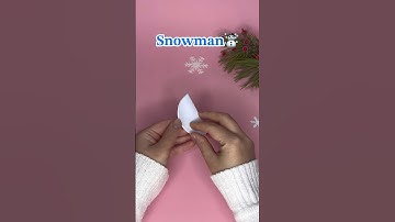𝐃𝐢𝐲 𝐬𝐧𝐨𝐰𝐦𝐚𝐧 |𝐦𝐚𝐤𝐞 𝐚 𝐩𝐚𝐩𝐞𝐫 𝐬𝐧𝐨𝐰𝐦𝐚𝐧 | 𝐩𝐚𝐩𝐞𝐫 𝐬𝐧𝐨𝐰𝐦𝐚𝐧 #𝐬𝐡𝐨𝐫𝐭