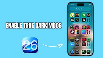 iOS 26: How to Enable True Dark Mode on iPhone