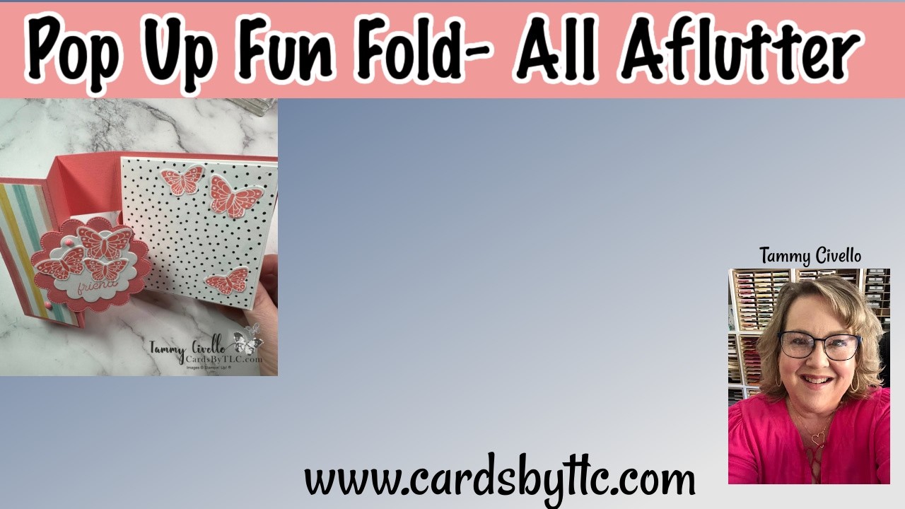 Copyable Aflutter Pop Up Fun Fold Card with All Aflutter Bundle Sneak Peek - YouTube