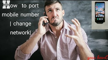 How to port mobile number | change from one sim card to another|| step by step porting process ||