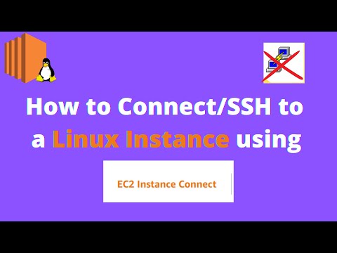 How to Connect  into Linux Instance using EC2 Instance Connect option without any SSH client or key