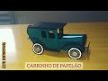 carrinho de papelão