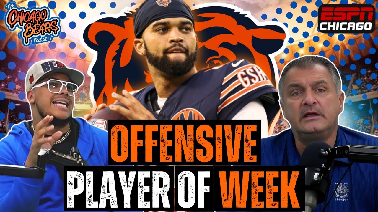 Квотербек «Медведей» Калеб Уильямс назван лучшим игроком недели в атаке НФК | с Юрко