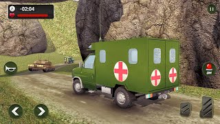 US Army Ambulance Driving Rescue Simulator 2020 -  ambulance Army - rescue Gameplay screenshot 3
