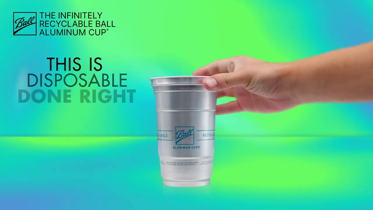 Ball Aluminum Cup TV Spot, 'Recycling Has Never Been So Refreshing:  Disposables Section' 