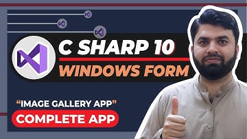 Windows Form C#  Image Gallery Application - Step by Step Complete Windows Form Application Tutorial
