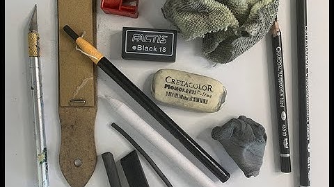 Charcoal Drawing: Getting Started... The Tools You Need