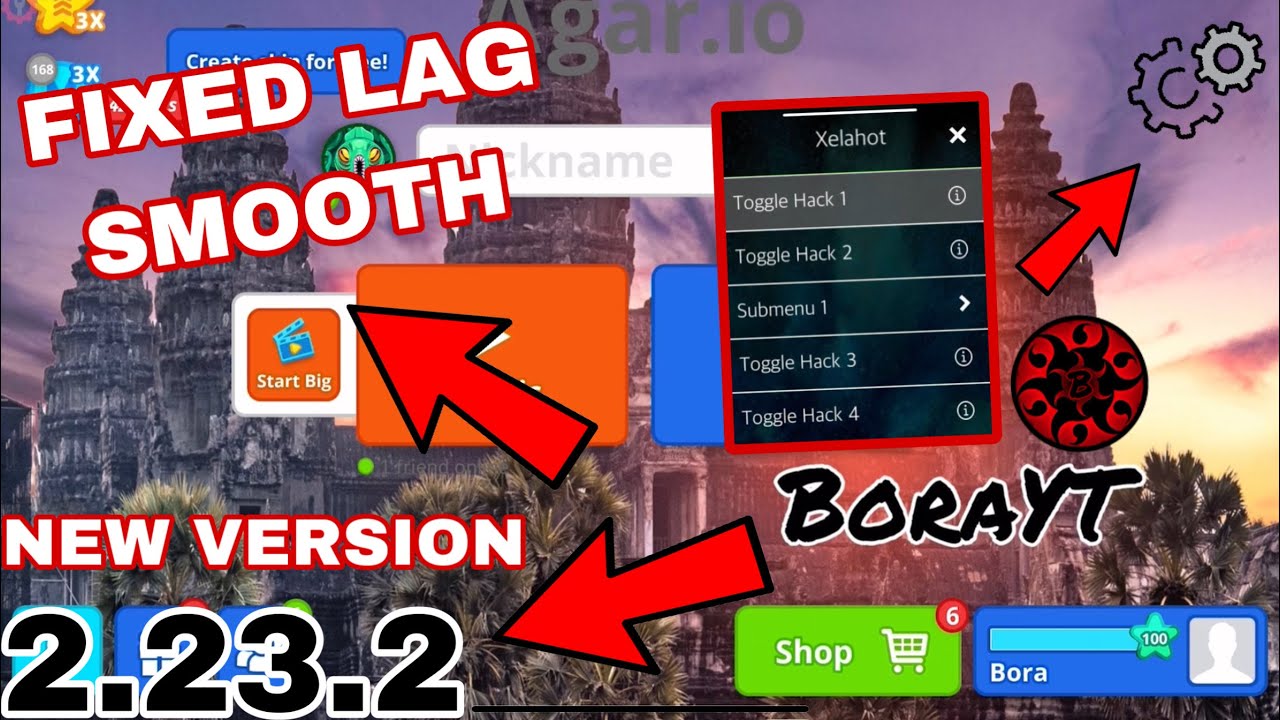 XELAHOT MACRO AND ZOOM TUTORIAL - NEW MOD - NO JAILBREAK - NEW VERSION  2.26.0 - AGAR.IO MOBILE 