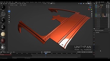 concept car quick modeling - vehicle 007 - part 42 - 4x timelapse