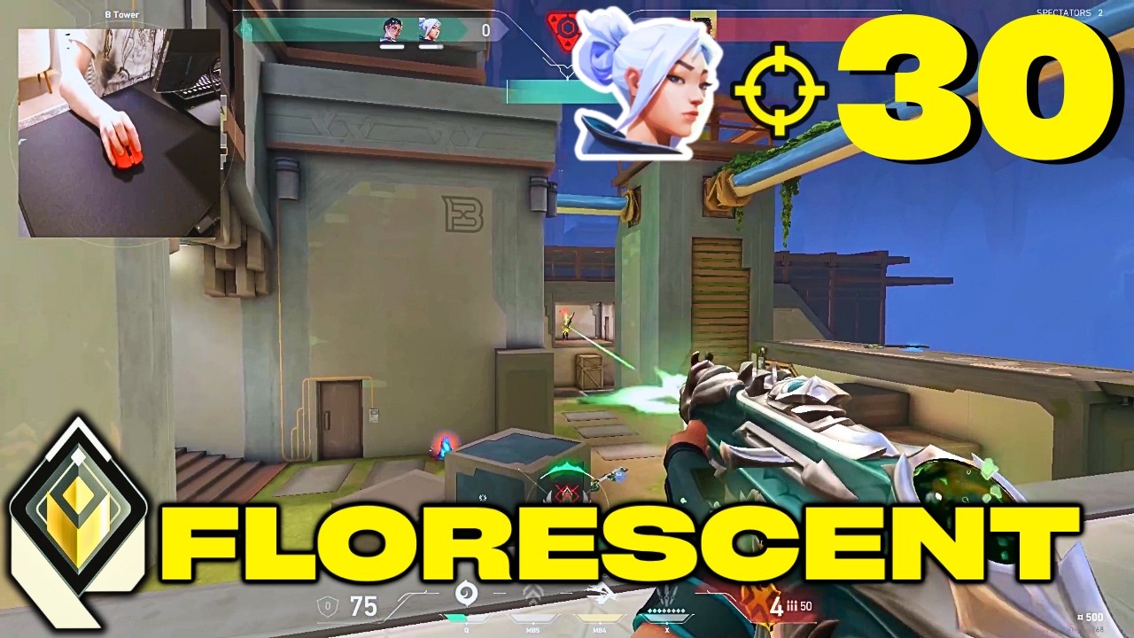 THAT AIM IS TOO CLEAN!! - florescent [NA] #MatchMVP