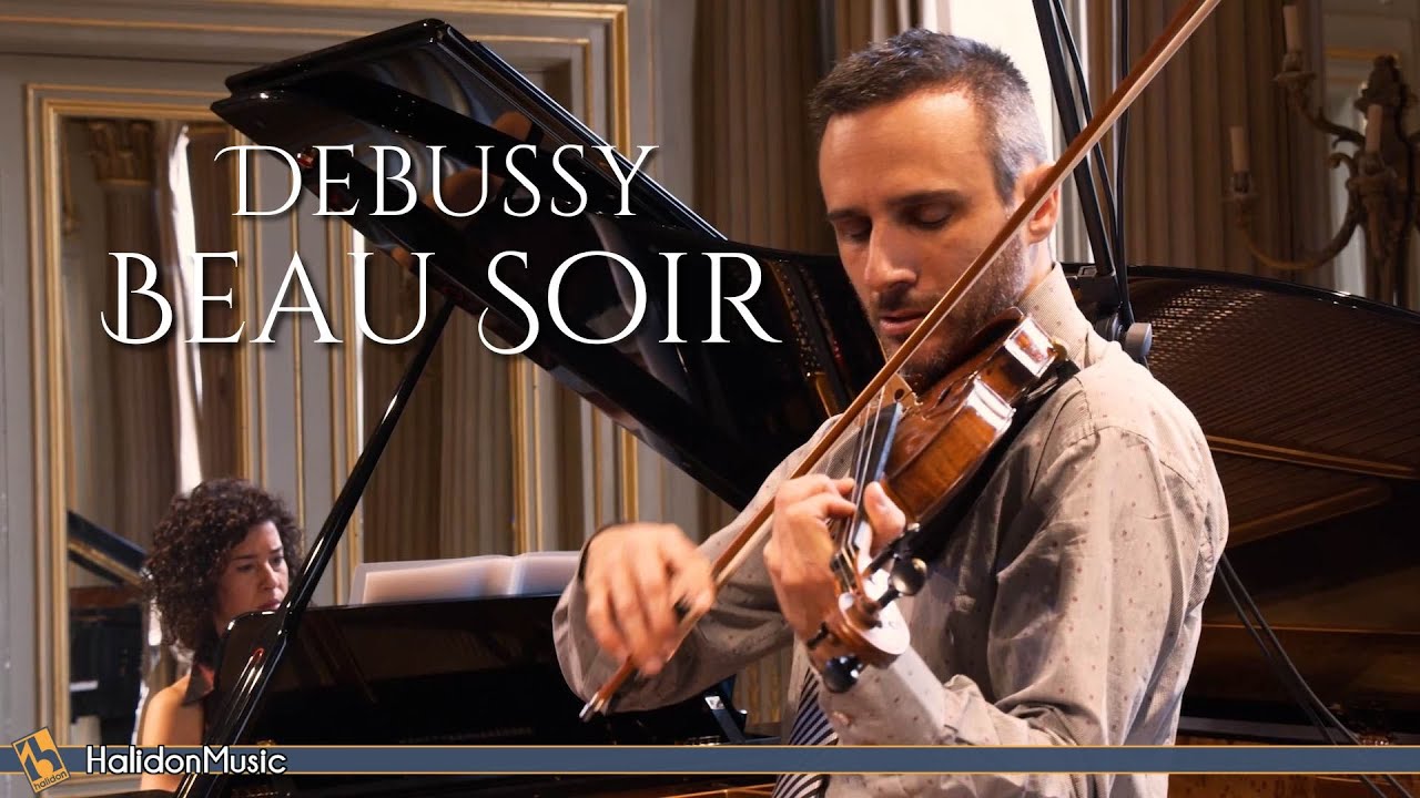 ⁣Debussy: Beau Soir (Violin and Piano)