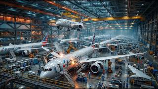 Inside the American Airlines Airplane Manufacturing Process