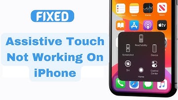 Fix Assistive Touch Not Working/Not Moving On iPhone (8 Ways) | iOS 17 Beta/iOS 16/15/14 Supported