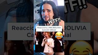 Reacciono a Miss Bolivia Canción y Cantante #morosmylodon #musica #reaction