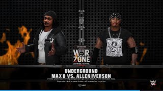 WWE 2K25 Def Jam Universe | Max B vs Allen Iverson | Underground Street Fight at WARZONE screenshot 5