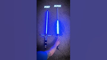 Disney vs Neopixel Crossguard Lightsaber!