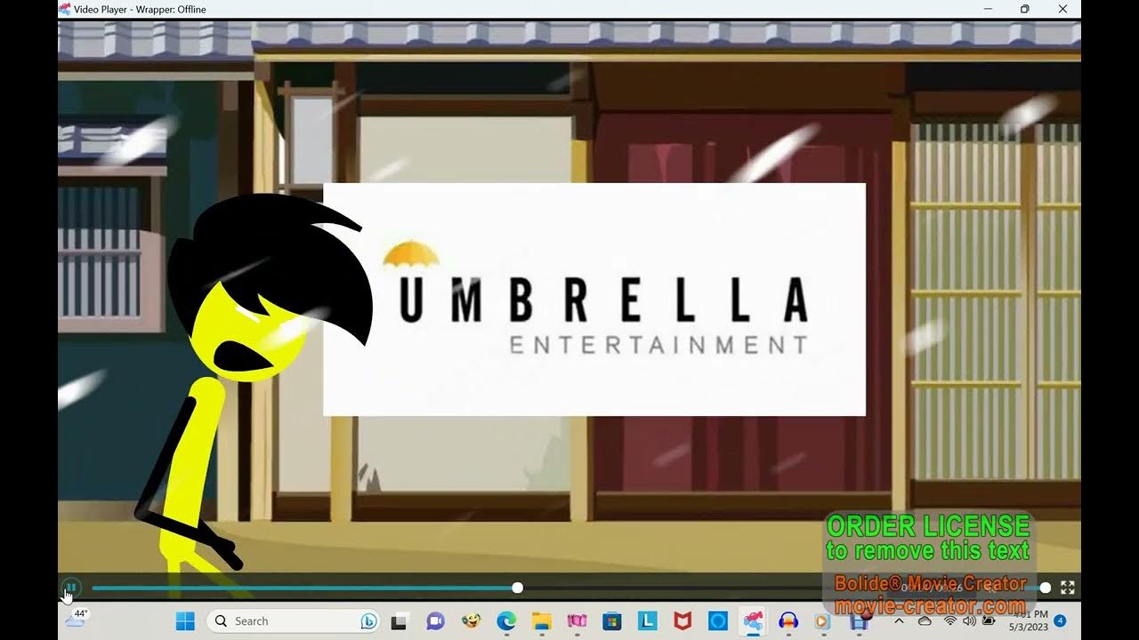 Umbrella Entertainment Logo (GoAnimate/Wrapper Offline Version V5) YouTube