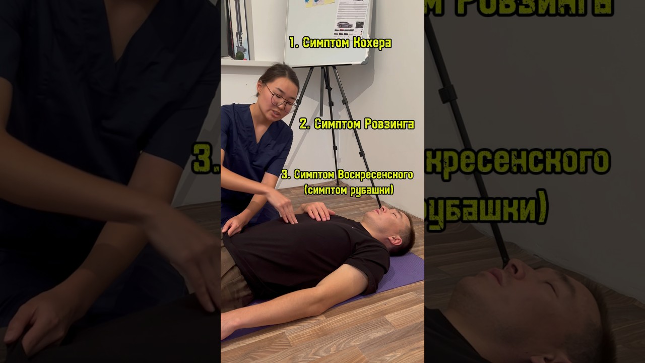 ТОП симптомы ОСТРОГО АППЕНДИЦИТА