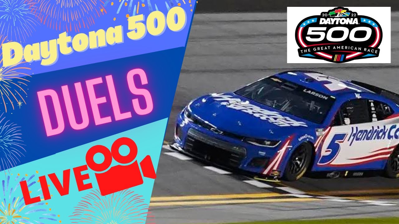 LIVE NASCAR Duels at Daytona! Daytona 500 Qualifying YouTube