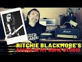 Ritchie Blackmore's sound in my home studio