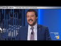 MATTEO SALVINI SU OTTO E MEZZO (LA7, 07.11.2018)