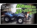 Fixing Cracked ATV Plastic | 1995 Suzuki KingQuad 300 | Best ATV Ever Part 1