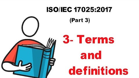 ISO17025 Terms and Definitions | Yazenkom