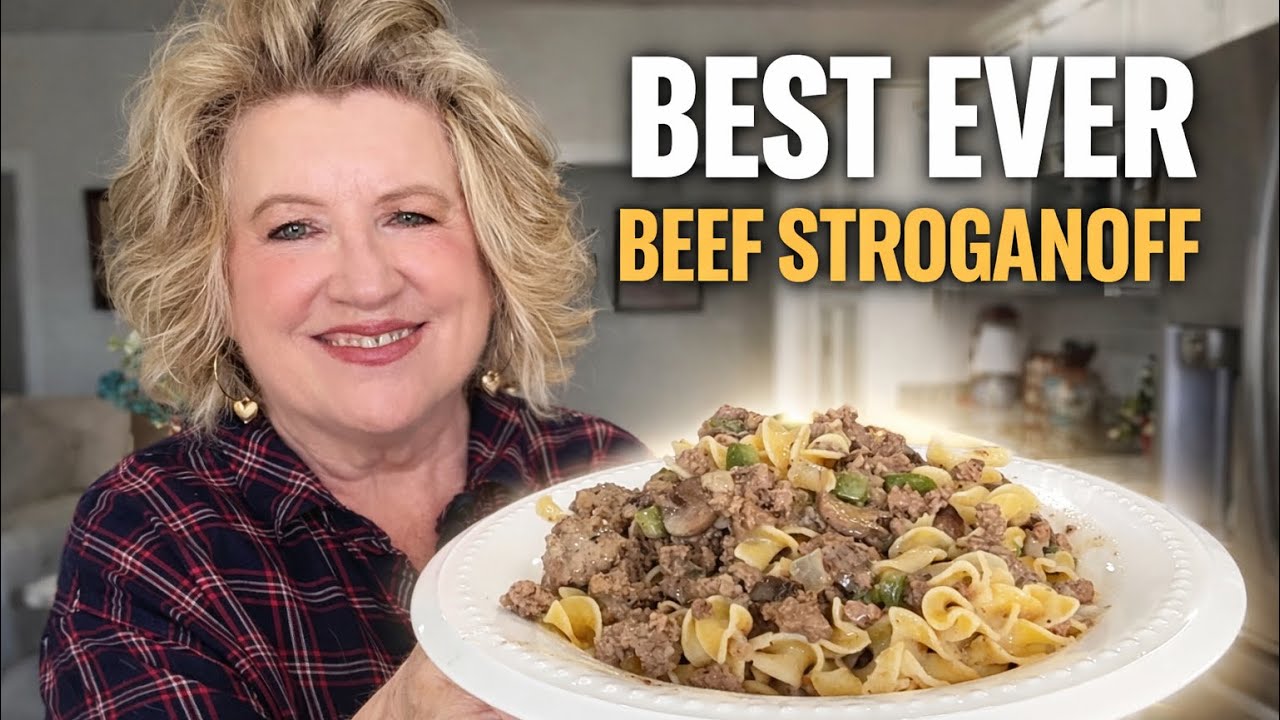 Best Ever Beef Stroganoff Easy Southern Version! - YouTube