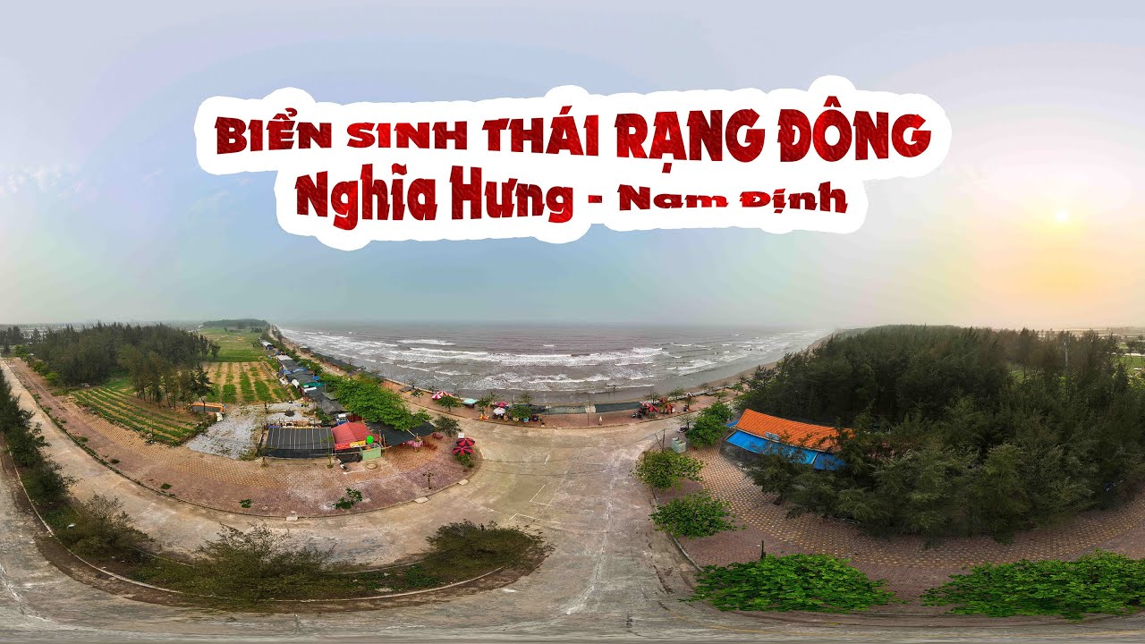 BIỂN SINH THÁI RẠNG ĐÔNG, NAM ĐỊNH ĐẸP HÚT HỒN - YouTube