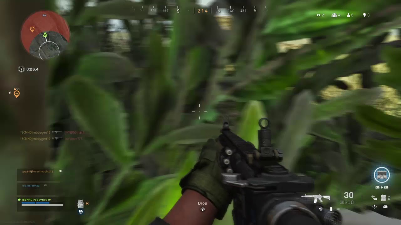 Call of Duty Warzone: Hide in a Bush Trick - YouTube