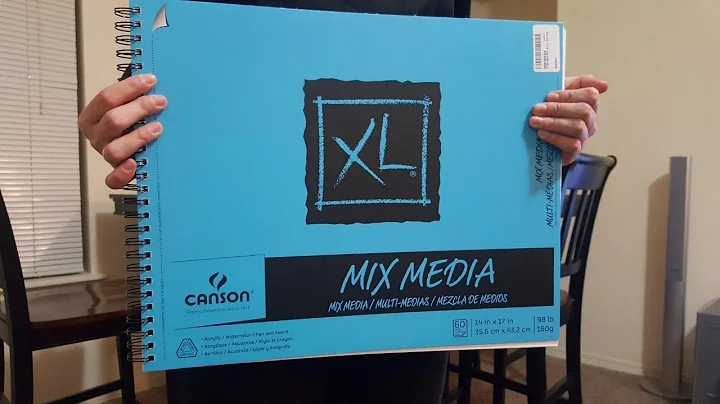 Canson XL Series Mix Paper Pad, Heavyweight, Fine Texture, Heavy Sizing for Wet and Dry Media Review