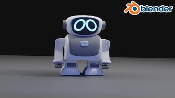 Blender Beginner Tutorial - How to Make Robot in Blender 2.9 Part 2