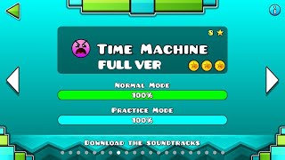 Time Machine Full Version All Coins - Geometry Dash